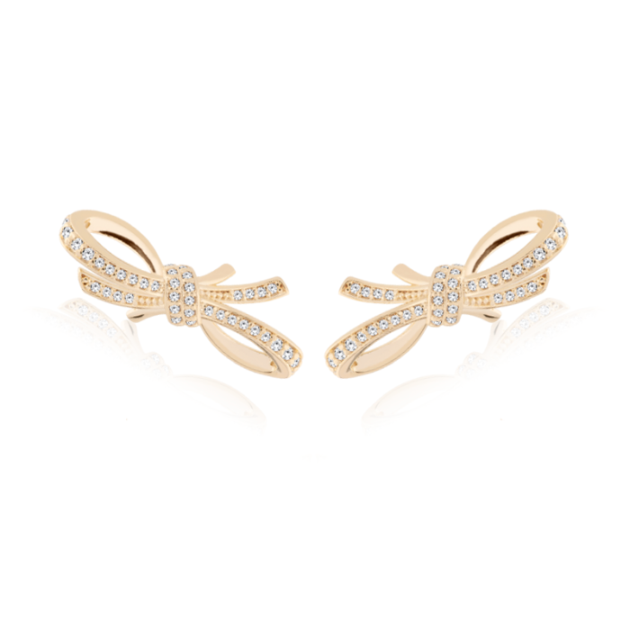 Brinco Ear Cuff Laço